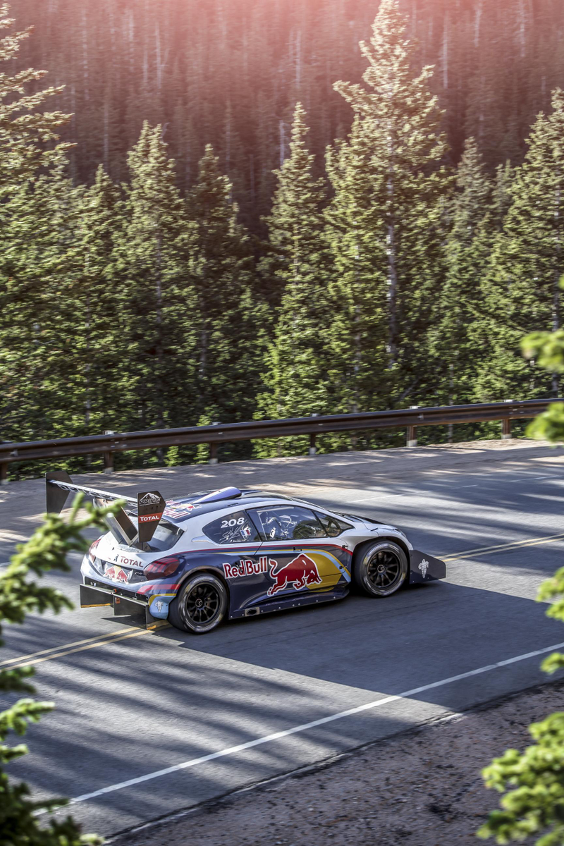 Illustration for article titled Sebastien Loeb Is Ready To Conquer Pikes Peak With Peugeot